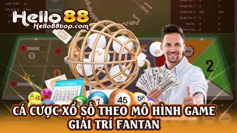 Cá cược xổ số theo mô hình game giải trí fantan