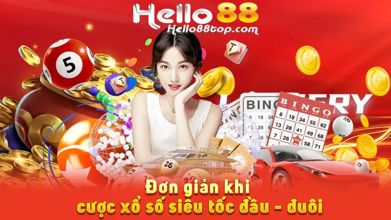 Đơn giản khi cược xổ số siêu tốc đầu - đuôi