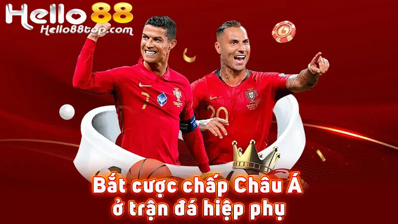 Bắt cược chấp Châu Á ở trận đá hiệp phụ